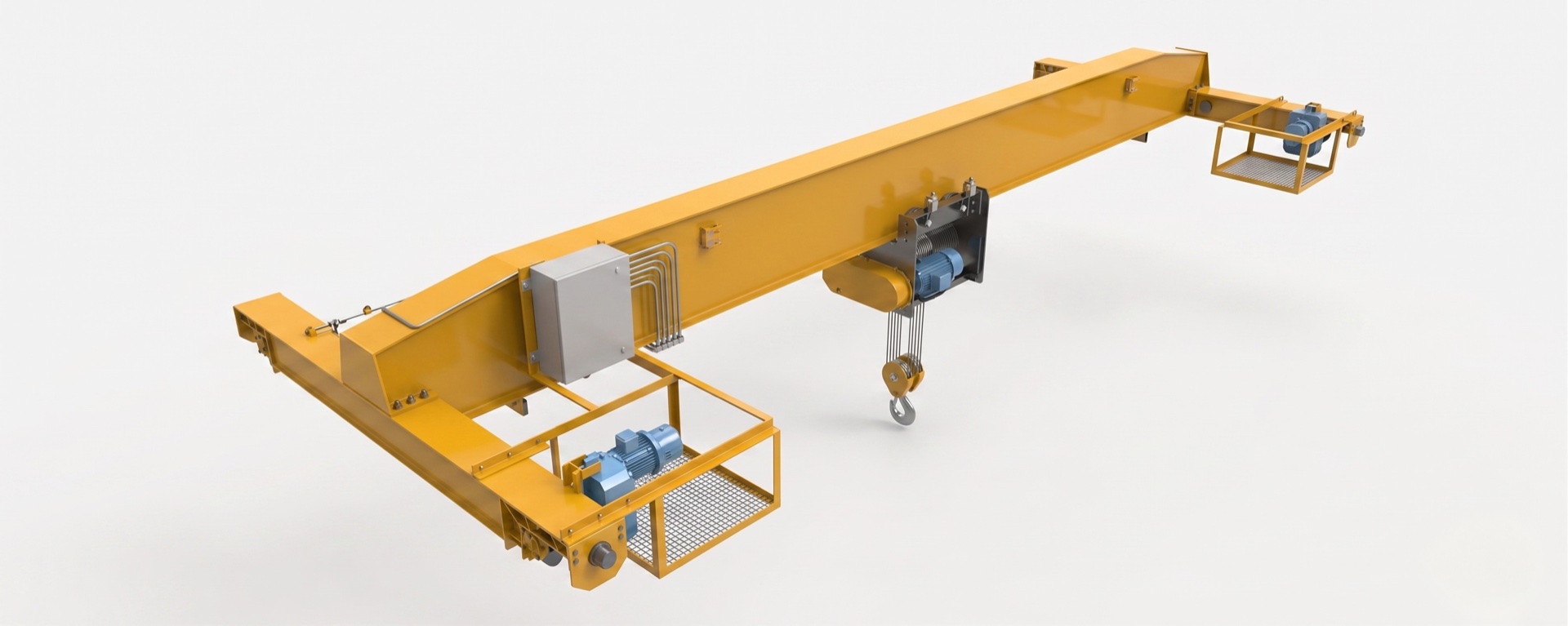 Single girder EOT crane