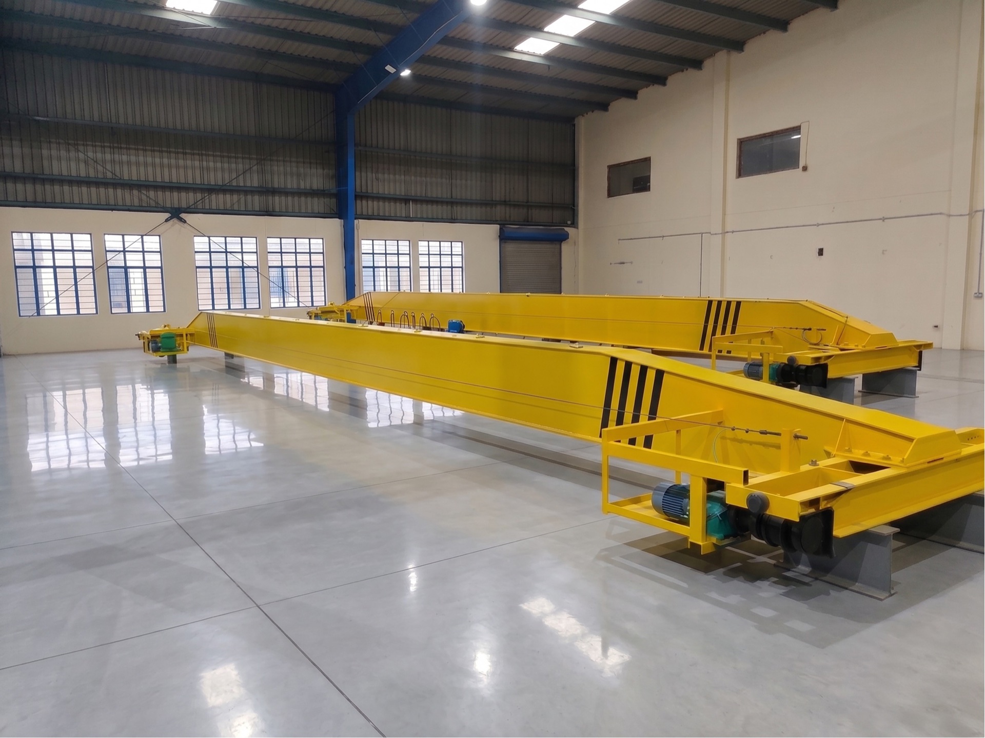 Single girder EOT crane — A3 to A5 duty construction